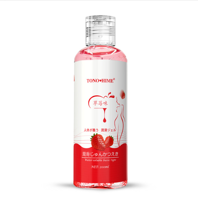 TONOHIME Fruit Flavor Lubricant High Capacity Human Water Soluble Lubricant Couple Sexual Products