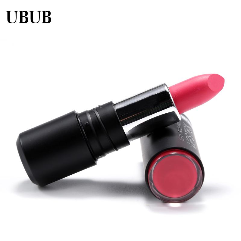 UBUB Waterproof Moisturizer Smooth Lipstick Luxury Velvet Lip Stick Matte Long Lasting Sexy Lips Beauty Makeup Women Gift