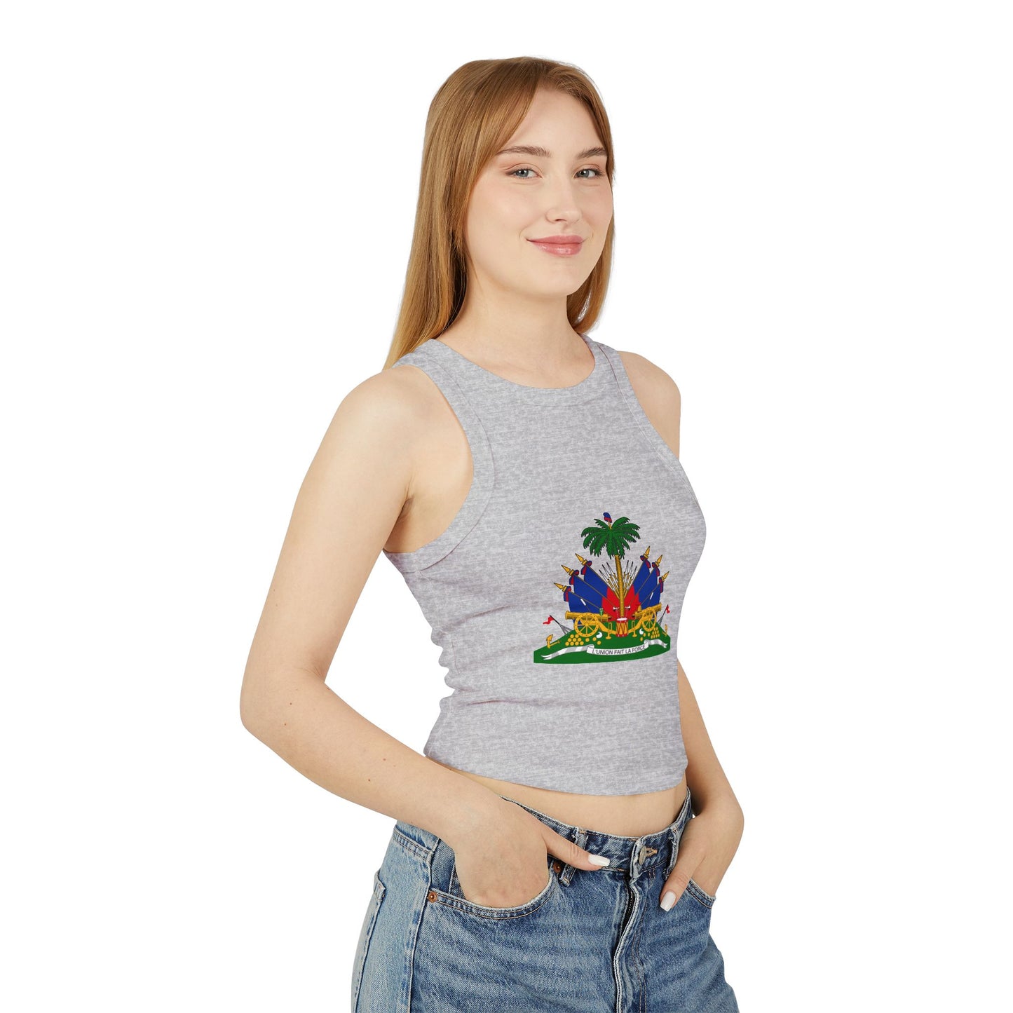 Women's Micro Rib Racer Tank Top