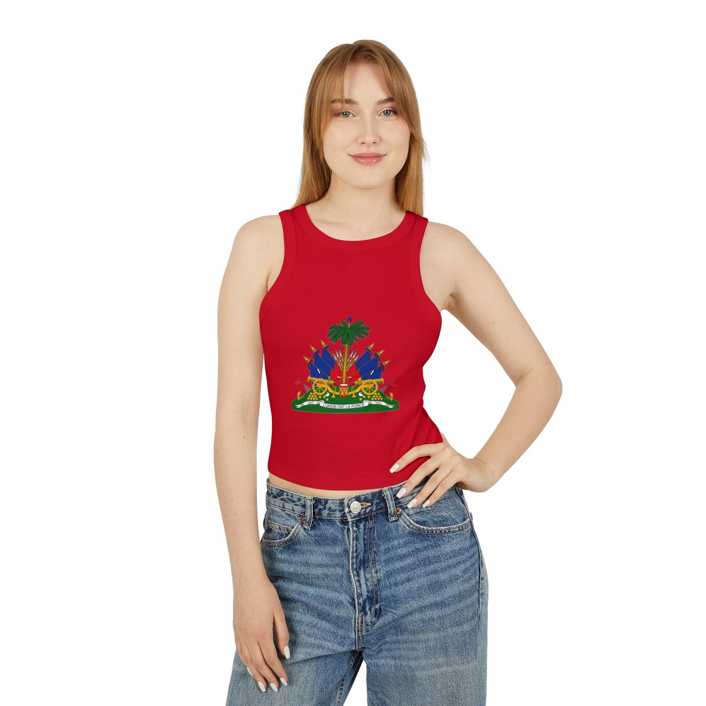 Women's Micro Rib Racer Tank Top