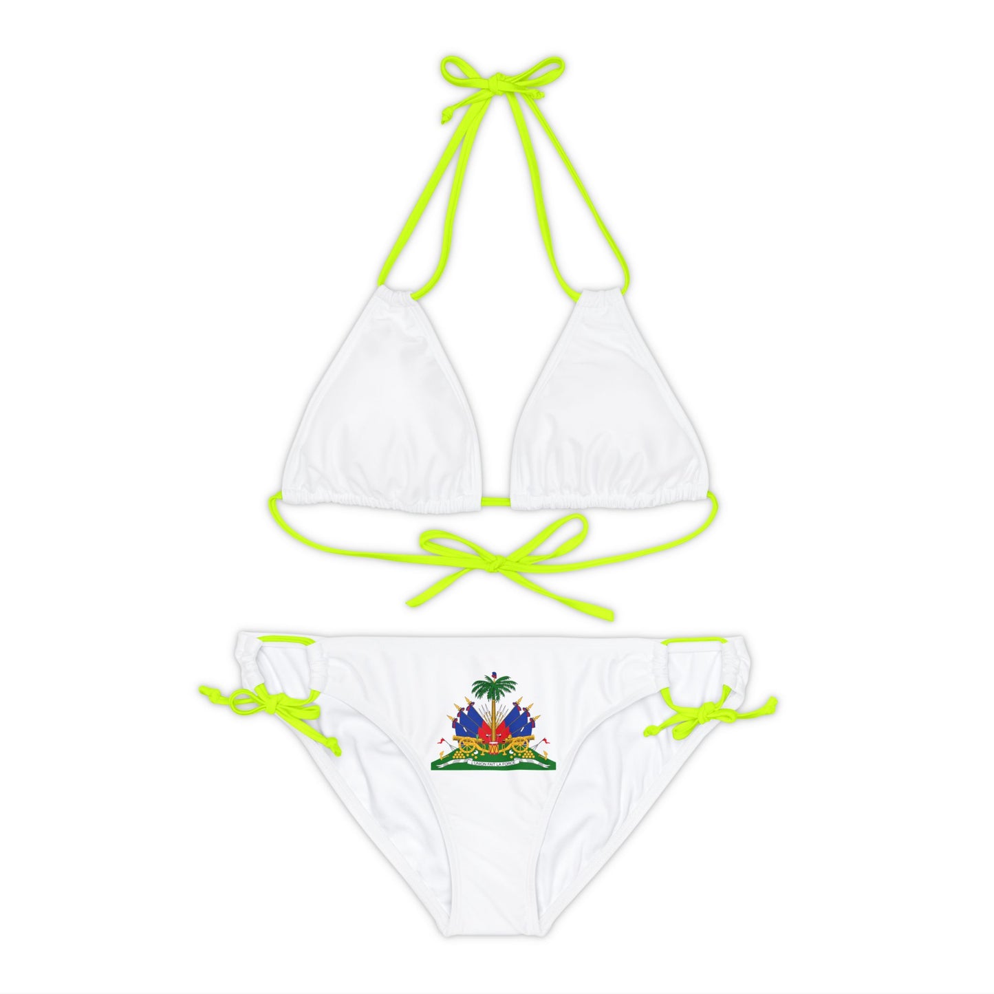 Strappy Bikini Set (AOP)