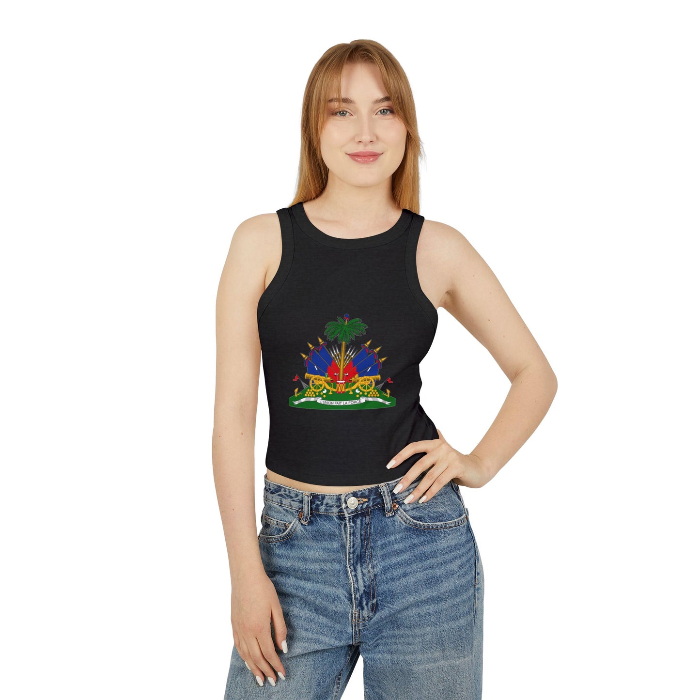 Women's Micro Rib Racer Tank Top