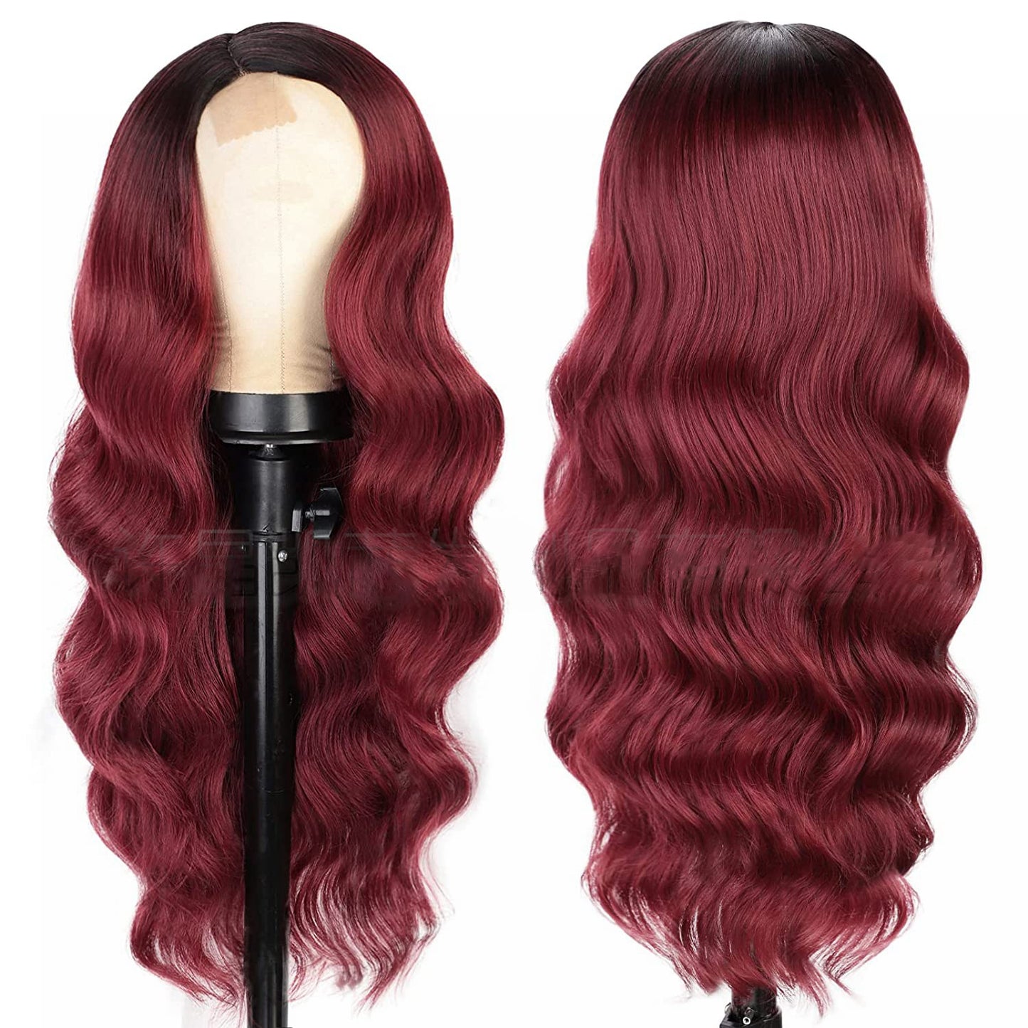 European and American Wigs With Long Curly Hair, Women's Front Lace Wigs, High-Temperature Silk Wigs, and Headsets