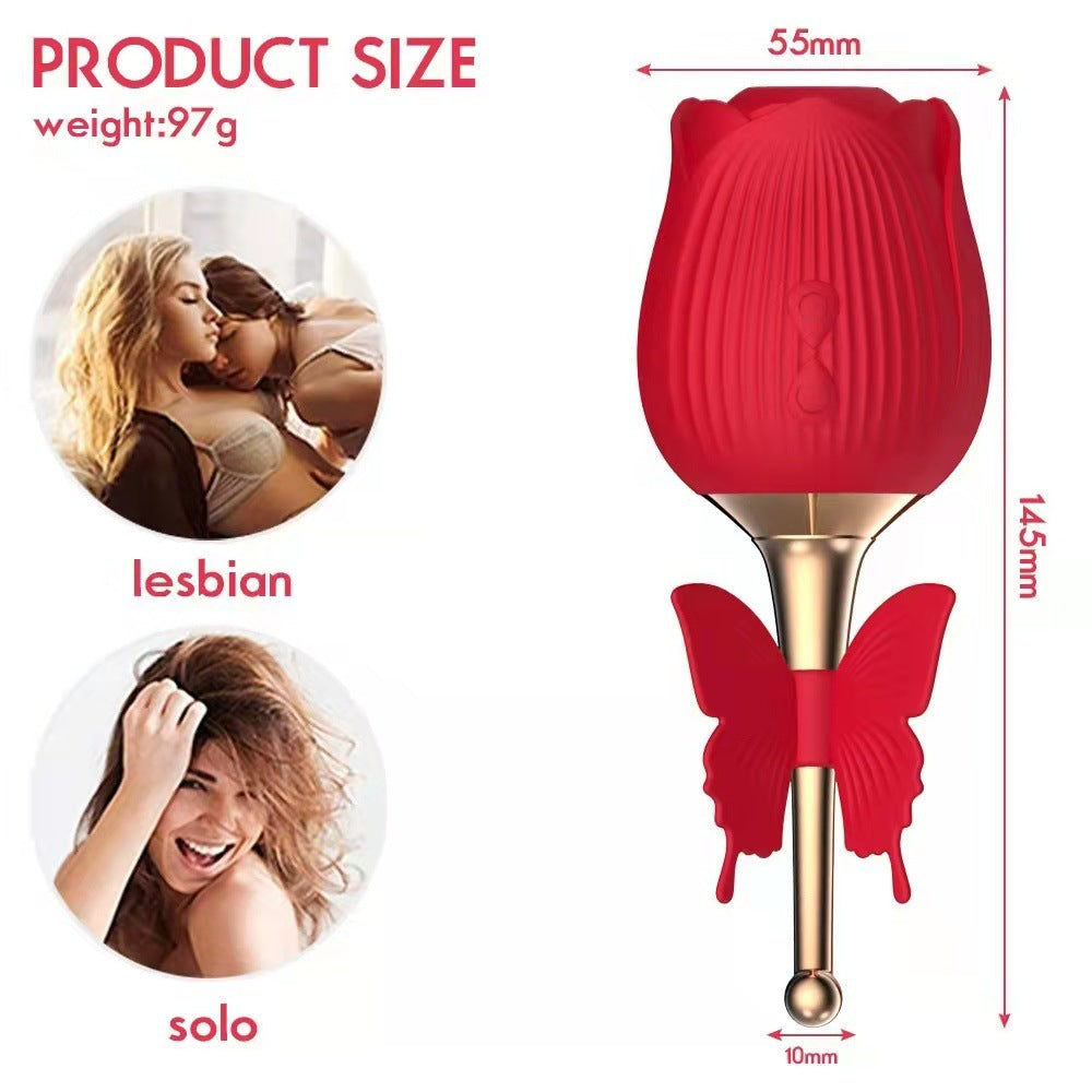 10 Speed Cute-Vibrator-Massager-Sucking-Licking-Sucker For Women Waterproof Mute