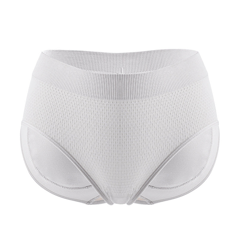 Butt-Lifting Triangle Panties  Pants Mid-Waist Breathable Beautiful Buttock Pads Padded Panties Women