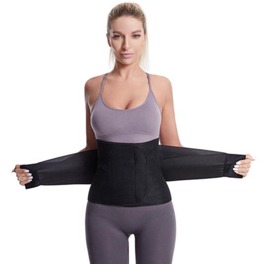 Fitness Sports Belt Compression Support Waist Belt Sweating Corset Belt Shaping Waist Belt