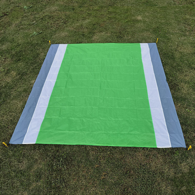 Outdoor Camping Waterproof Beach Mat Portable Foldable Polyester Picnic Mat New Model