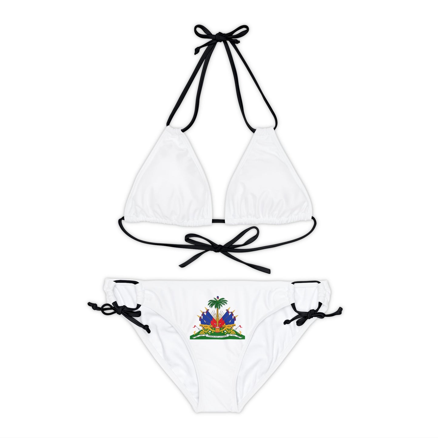 Strappy Bikini Set (AOP)