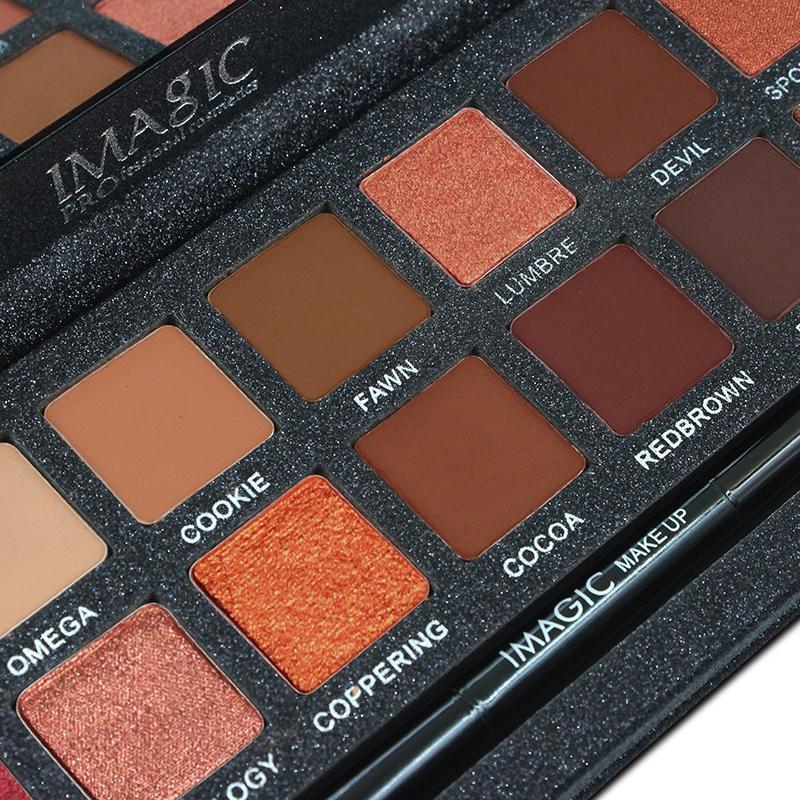 IMAGIC  14 Color Matte Nude Eye Shadow Pallete Cosmetics