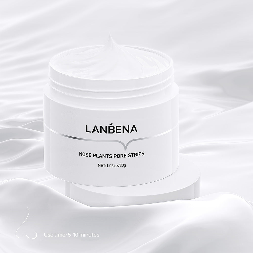 LANBENA Blackhead Nasal Mask with blackhead absorbing paper tear-off type to remove acne and clean nose for men and women