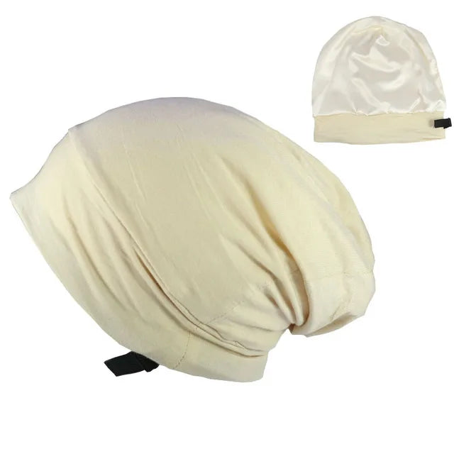 Soft Stretch Satin Bonnet