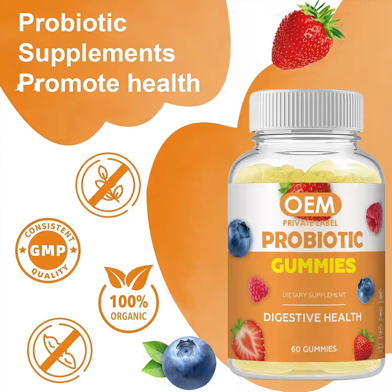 Gastrointestinal Digestive Soft Candy Fruit Flavor Nutritional Vitamin Soft Candy