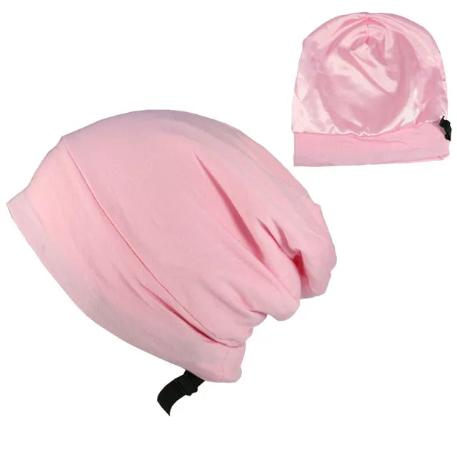 Soft Stretch Satin Bonnet