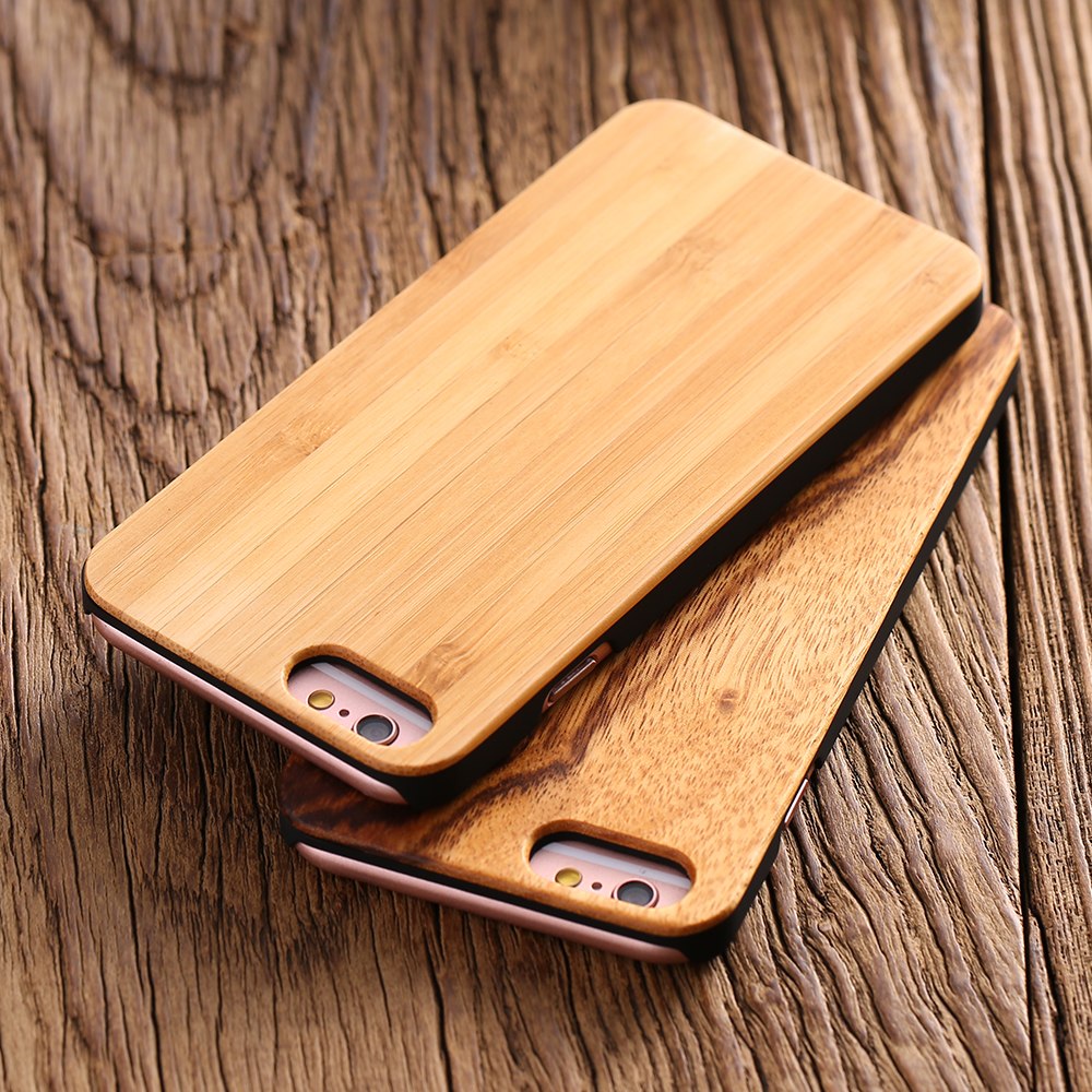 Geniune Bambus Fall Für iPhone 6 6 s Plus 100% Natürliche Holz Abdeckung Für iPhone 5 5 s SE X 7 8 Plus 6 6 s Xr Xs Max Funda Tasche