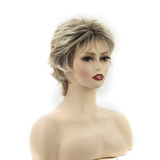 Short Blonde Pixie Wig