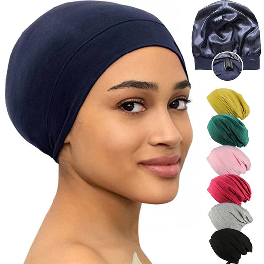 Soft Stretch Satin Bonnet