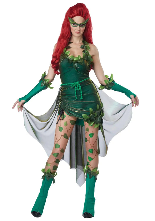 Womens Sexy Poison Ivy Costume